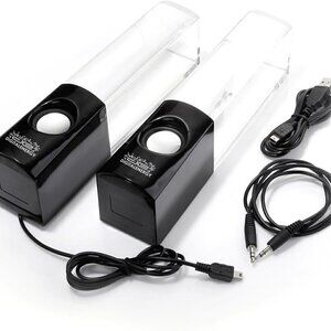 Digital Energy Desktop Dancing Water Speakers New in Box NWT